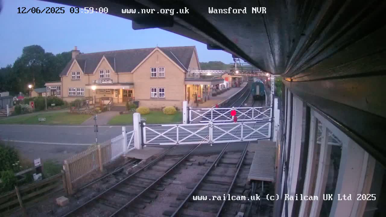 Peterborough, Nene Valley Railway, Wansford Station Live Cam - City of Peterborough, Cambridgeshire, East, England, United Kingdom