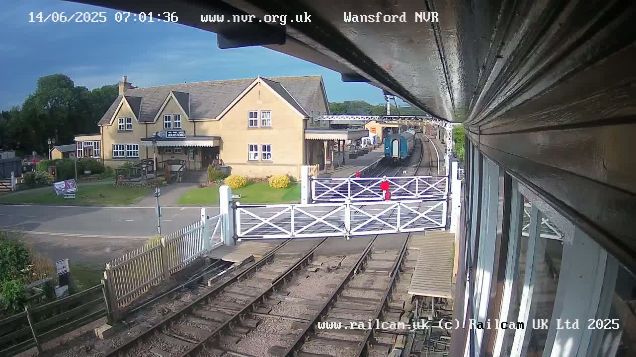 Peterborough, Nene Valley Railway, Wansford Station Live Cam - City of Peterborough, Cambridgeshire, East, England, United Kingdom