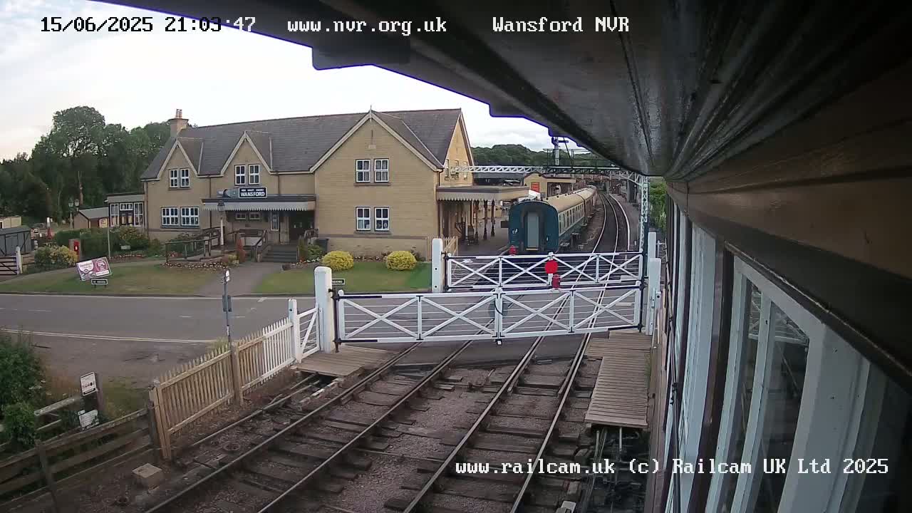 Peterborough, Nene Valley Railway, Wansford Station Live Cam - City of Peterborough, Cambridgeshire, East, England, United Kingdom