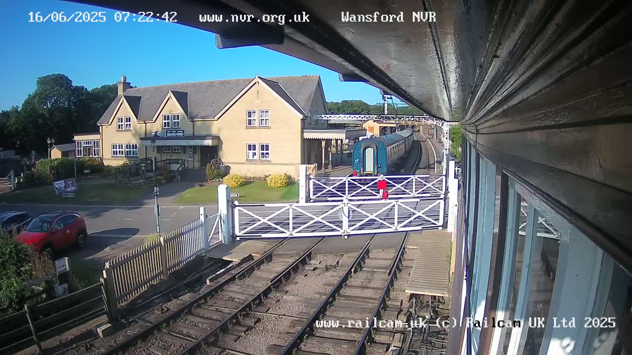 Peterborough, Nene Valley Railway, Wansford Station Live Cam - City of Peterborough, Cambridgeshire, East, England, United Kingdom