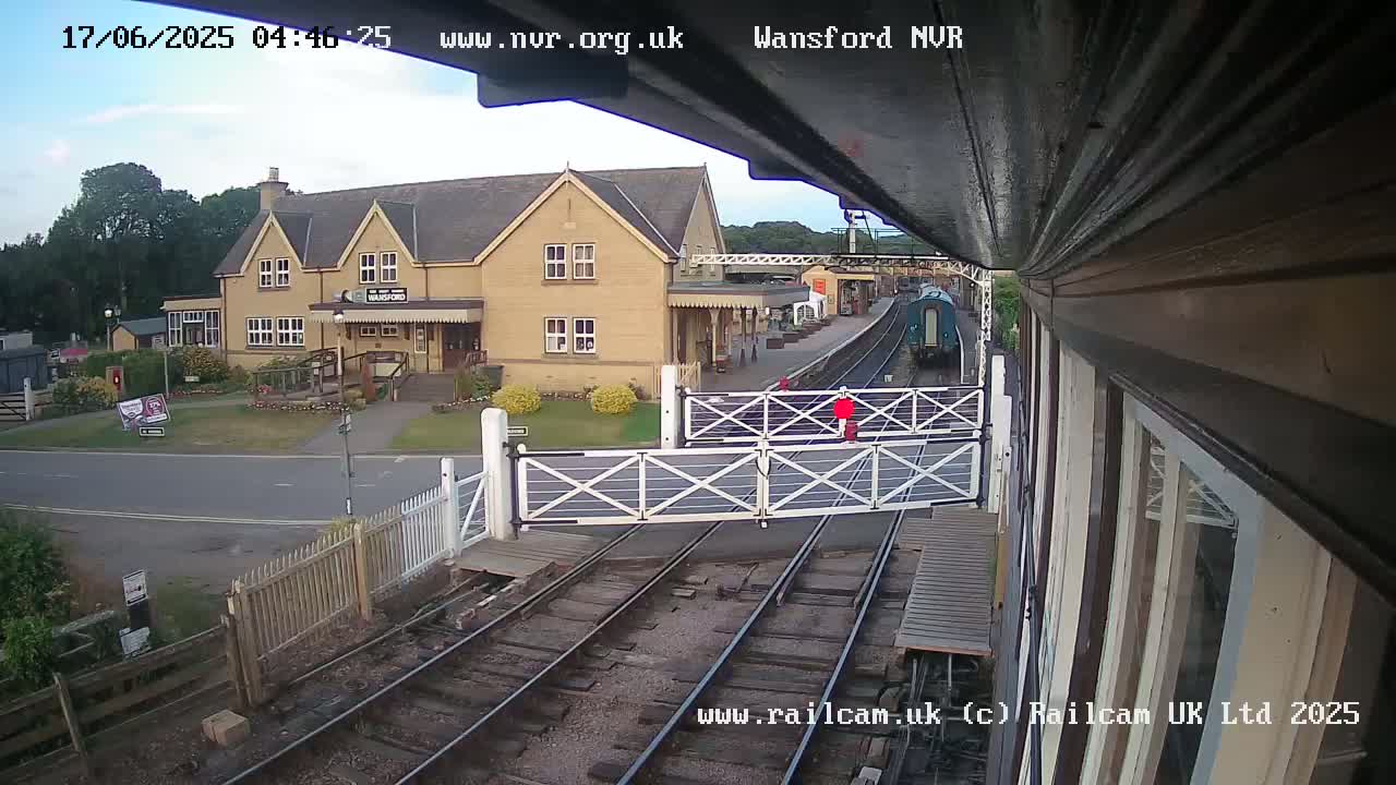 Peterborough, Nene Valley Railway, Wansford Station Live Cam - City of Peterborough, Cambridgeshire, East, England, United Kingdom