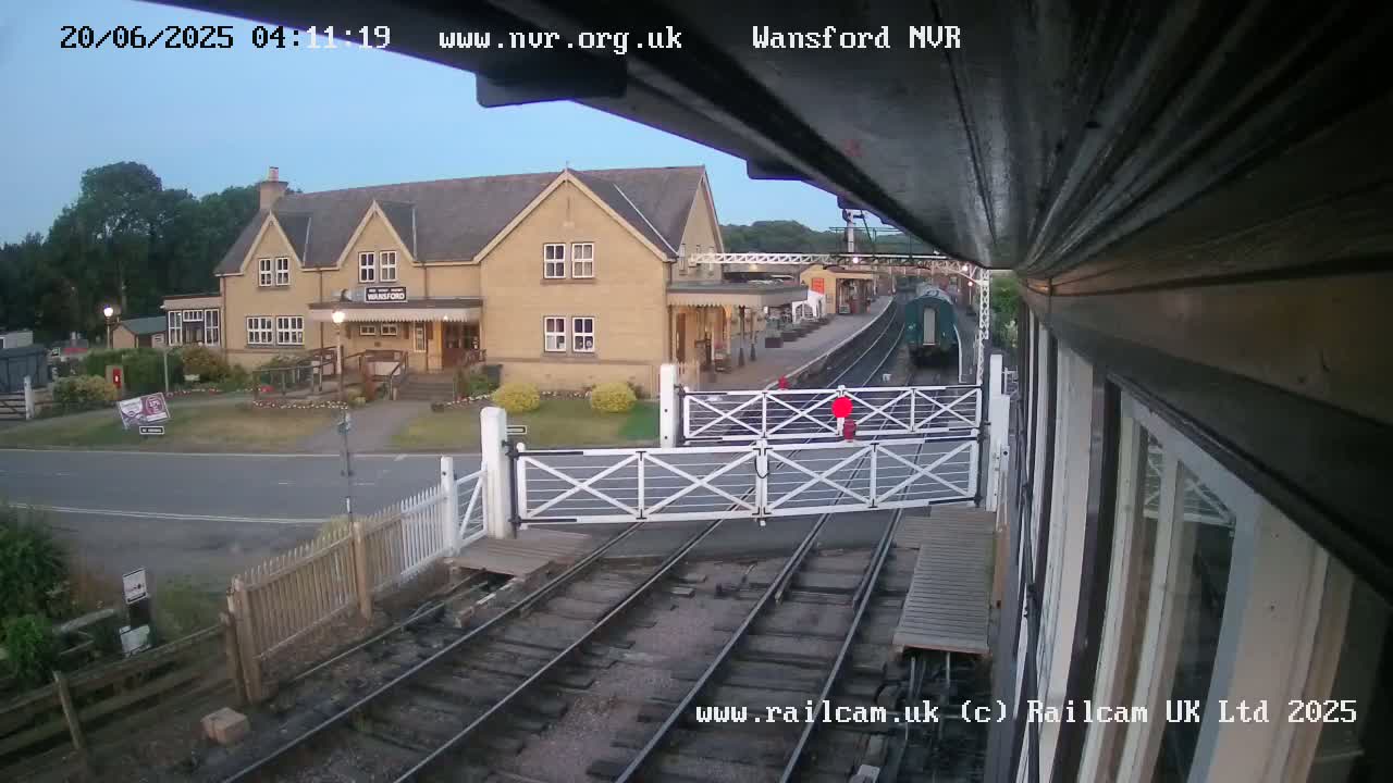 Peterborough, Nene Valley Railway, Wansford Station Live Cam - City of Peterborough, Cambridgeshire, East, England, United Kingdom