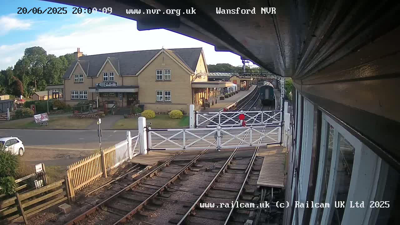 Peterborough, Nene Valley Railway, Wansford Station Live Cam - City of Peterborough, Cambridgeshire, East, England, United Kingdom