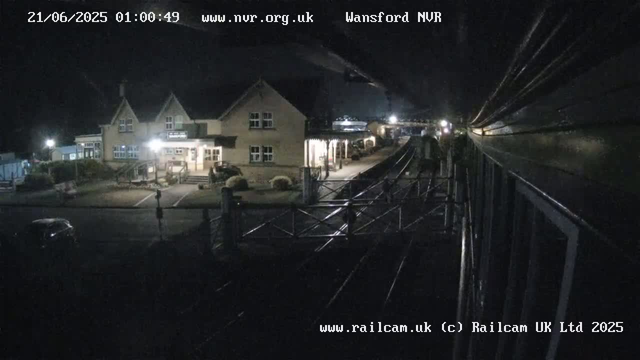 Peterborough, Nene Valley Railway, Wansford Station Live Cam - City of Peterborough, Cambridgeshire, East, England, United Kingdom