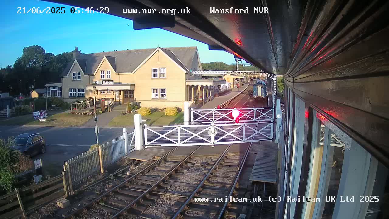 Peterborough, Nene Valley Railway, Wansford Station Live Cam - City of Peterborough, Cambridgeshire, East, England, United Kingdom