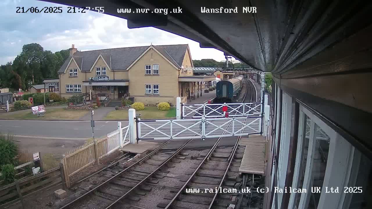 Peterborough, Nene Valley Railway, Wansford Station Live Cam - City of Peterborough, Cambridgeshire, East, England, United Kingdom