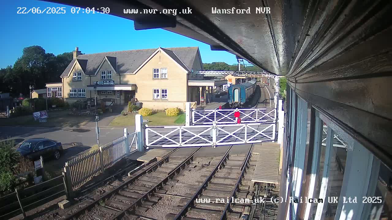 Peterborough, Nene Valley Railway, Wansford Station Live Cam - City of Peterborough, Cambridgeshire, East, England, United Kingdom