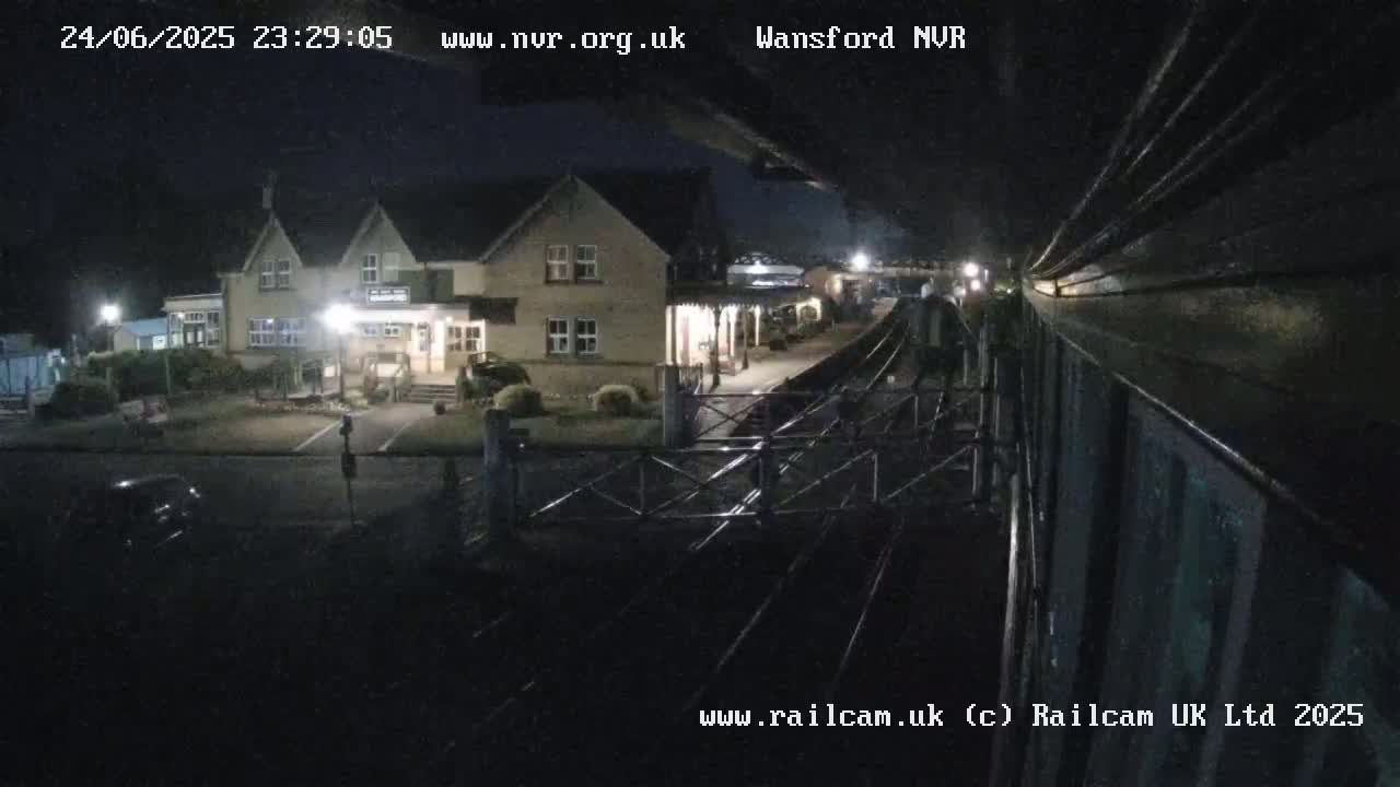 Peterborough, Nene Valley Railway, Wansford Station Live Cam - City of Peterborough, Cambridgeshire, East, England, United Kingdom