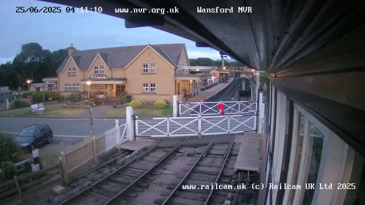 Peterborough, Nene Valley Railway, Wansford Station Live Cam - City of Peterborough, Cambridgeshire, East, England, United Kingdom