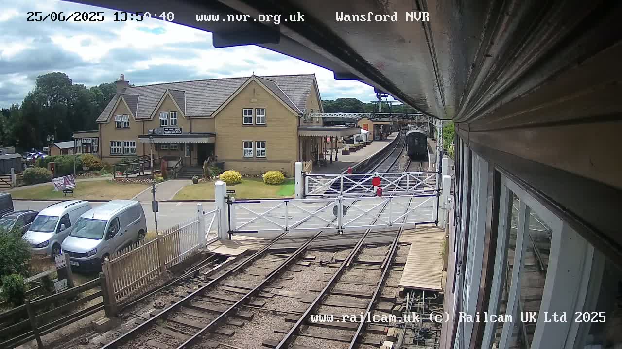 Peterborough, Nene Valley Railway, Wansford Station Live Cam - City of Peterborough, Cambridgeshire, East, England, United Kingdom