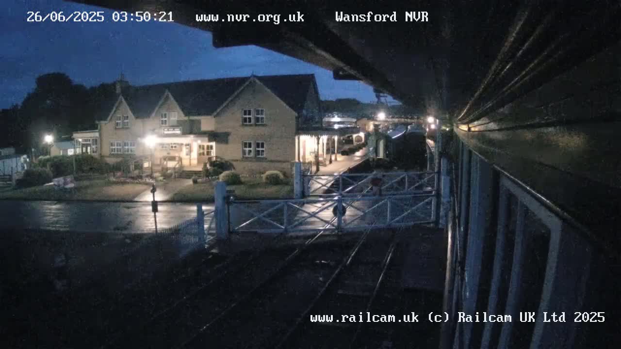 Peterborough, Nene Valley Railway, Wansford Station Live Cam - City of Peterborough, Cambridgeshire, East, England, United Kingdom