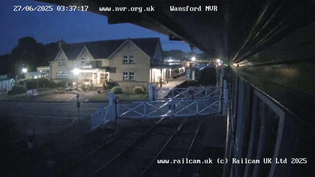Peterborough, Nene Valley Railway, Wansford Station Live Cam - City of Peterborough, Cambridgeshire, East, England, United Kingdom