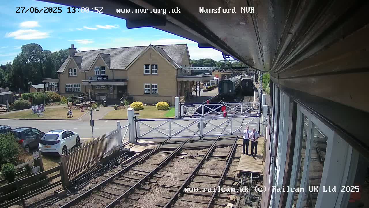 Peterborough, Nene Valley Railway, Wansford Station Live Cam - City of Peterborough, Cambridgeshire, East, England, United Kingdom