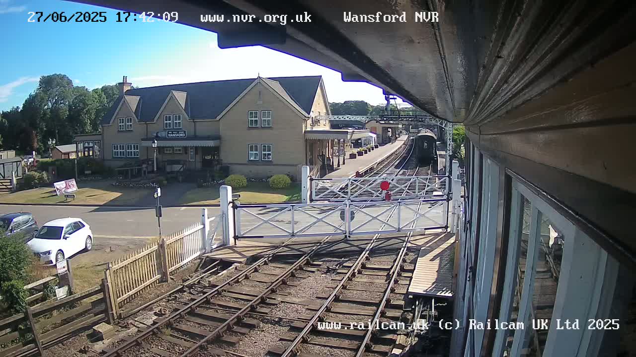 Peterborough, Nene Valley Railway, Wansford Station Live Cam - City of Peterborough, Cambridgeshire, East, England, United Kingdom