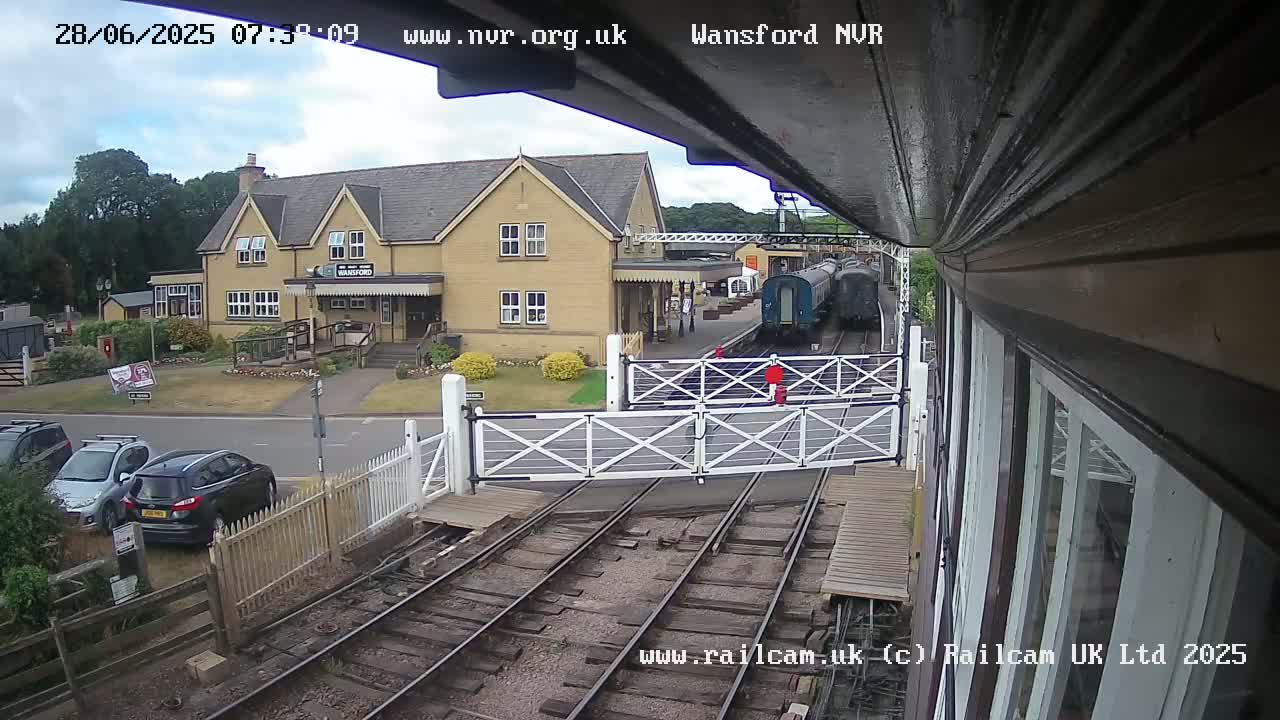 Peterborough, Nene Valley Railway, Wansford Station Live Cam - City of Peterborough, Cambridgeshire, East, England, United Kingdom