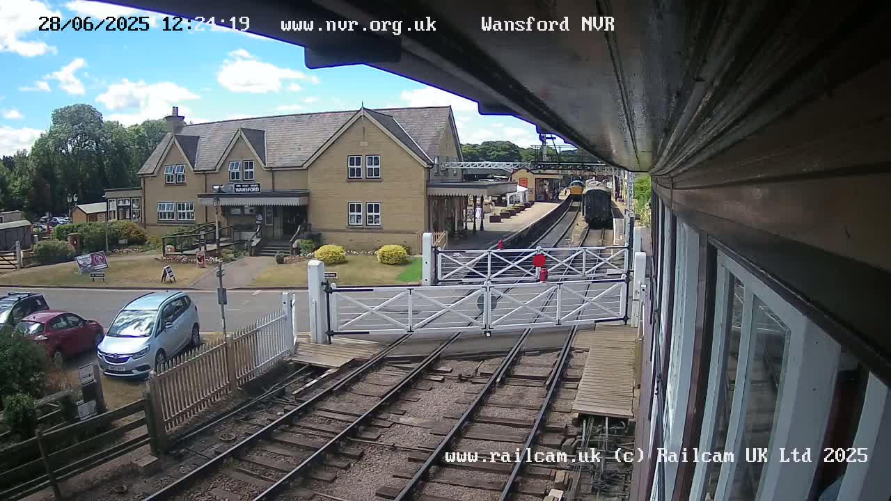 Peterborough, Nene Valley Railway, Wansford Station Live Cam - City of Peterborough, Cambridgeshire, East, England, United Kingdom
