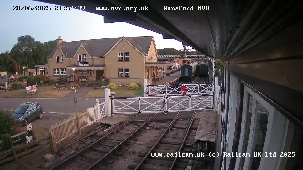 Peterborough, Nene Valley Railway, Wansford Station Live Cam - City of Peterborough, Cambridgeshire, East, England, United Kingdom