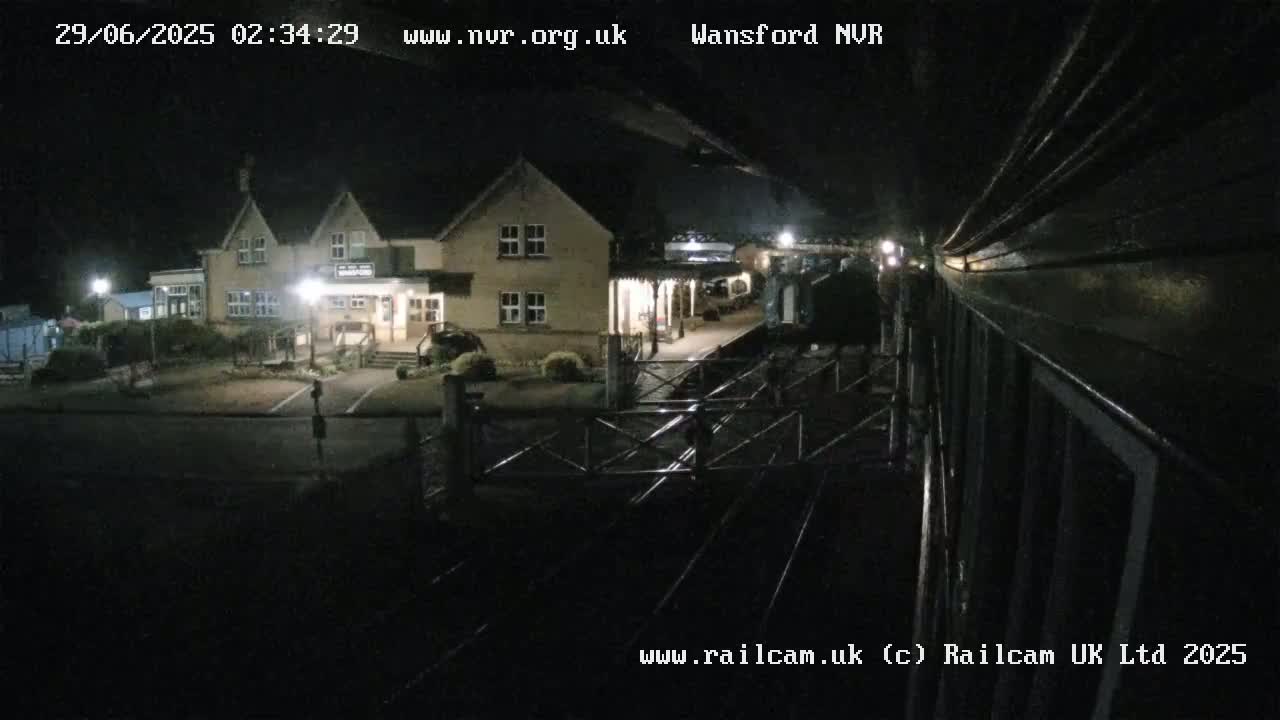 Peterborough, Nene Valley Railway, Wansford Station Live Cam - City of Peterborough, Cambridgeshire, East, England, United Kingdom