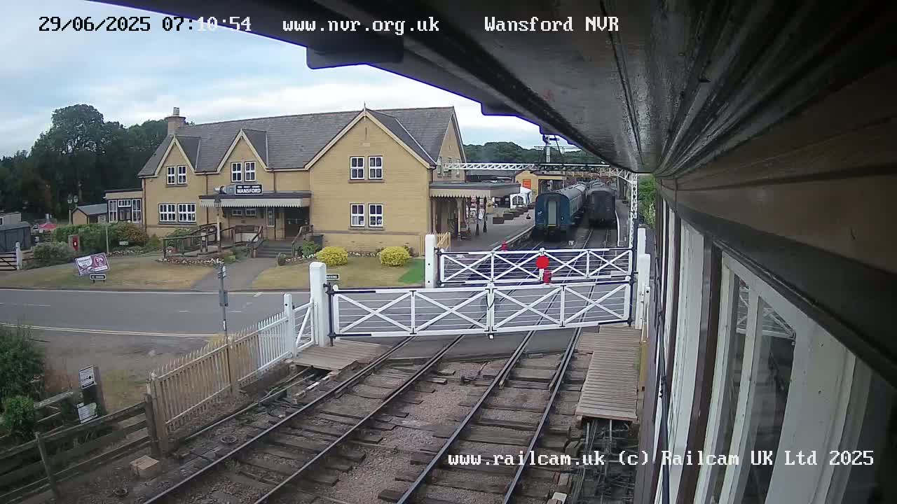 Peterborough, Nene Valley Railway, Wansford Station Live Cam - City of Peterborough, Cambridgeshire, East, England, United Kingdom