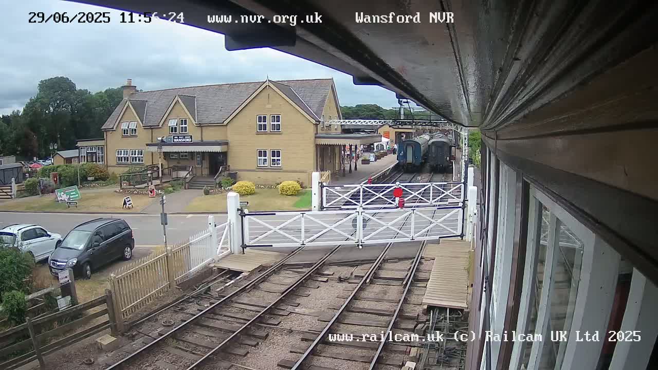Peterborough, Nene Valley Railway, Wansford Station Live Cam - City of Peterborough, Cambridgeshire, East, England, United Kingdom