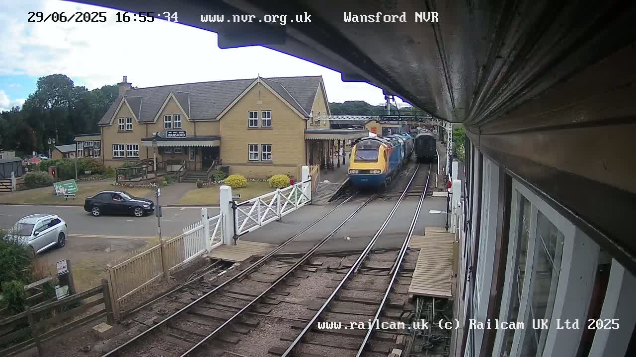 Peterborough, Nene Valley Railway, Wansford Station Live Cam - City of Peterborough, Cambridgeshire, East, England, United Kingdom