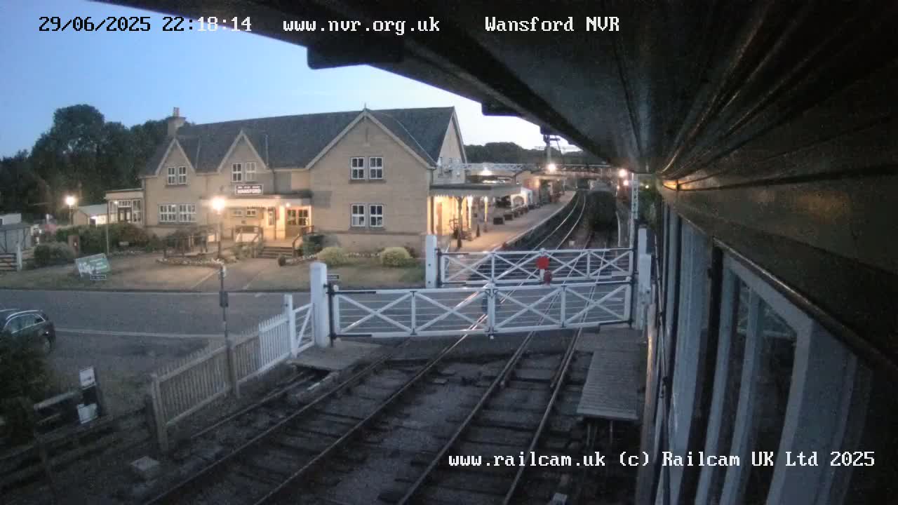 Peterborough, Nene Valley Railway, Wansford Station Live Cam - City of Peterborough, Cambridgeshire, East, England, United Kingdom