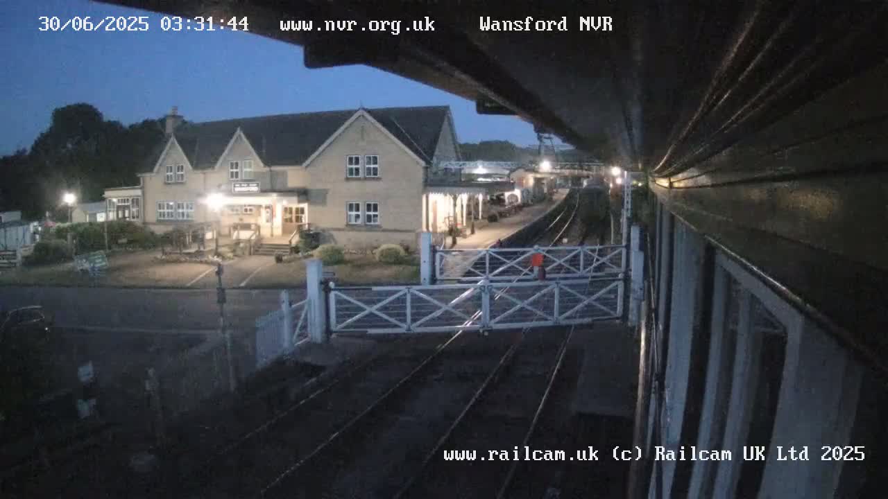 Peterborough, Nene Valley Railway, Wansford Station Live Cam - City of Peterborough, Cambridgeshire, East, England, United Kingdom