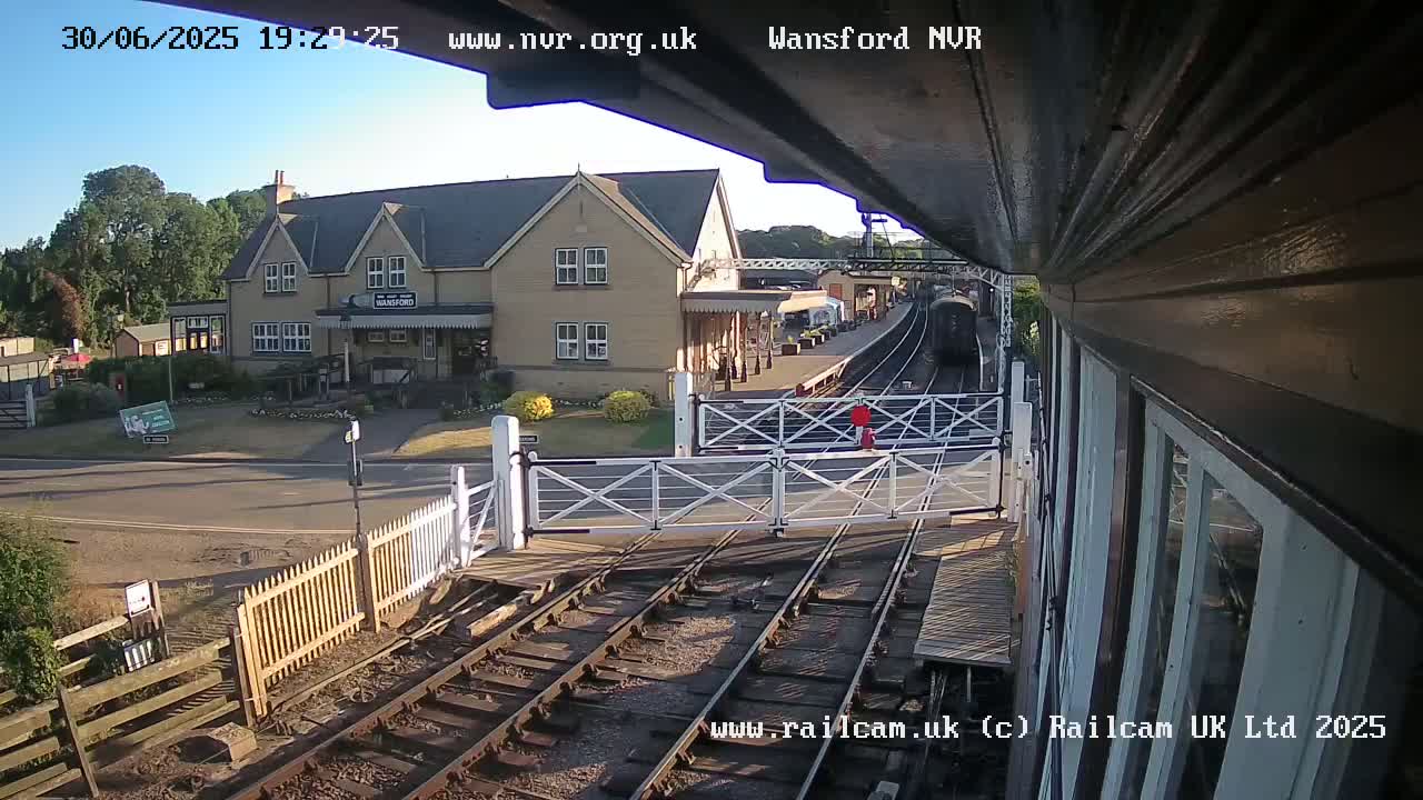 Peterborough, Nene Valley Railway, Wansford Station Live Cam - City of Peterborough, Cambridgeshire, East, England, United Kingdom