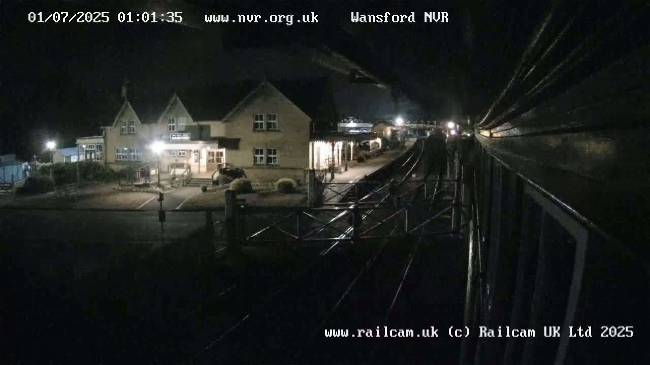 Peterborough, Nene Valley Railway, Wansford Station Live Cam - City of Peterborough, Cambridgeshire, East, England, United Kingdom