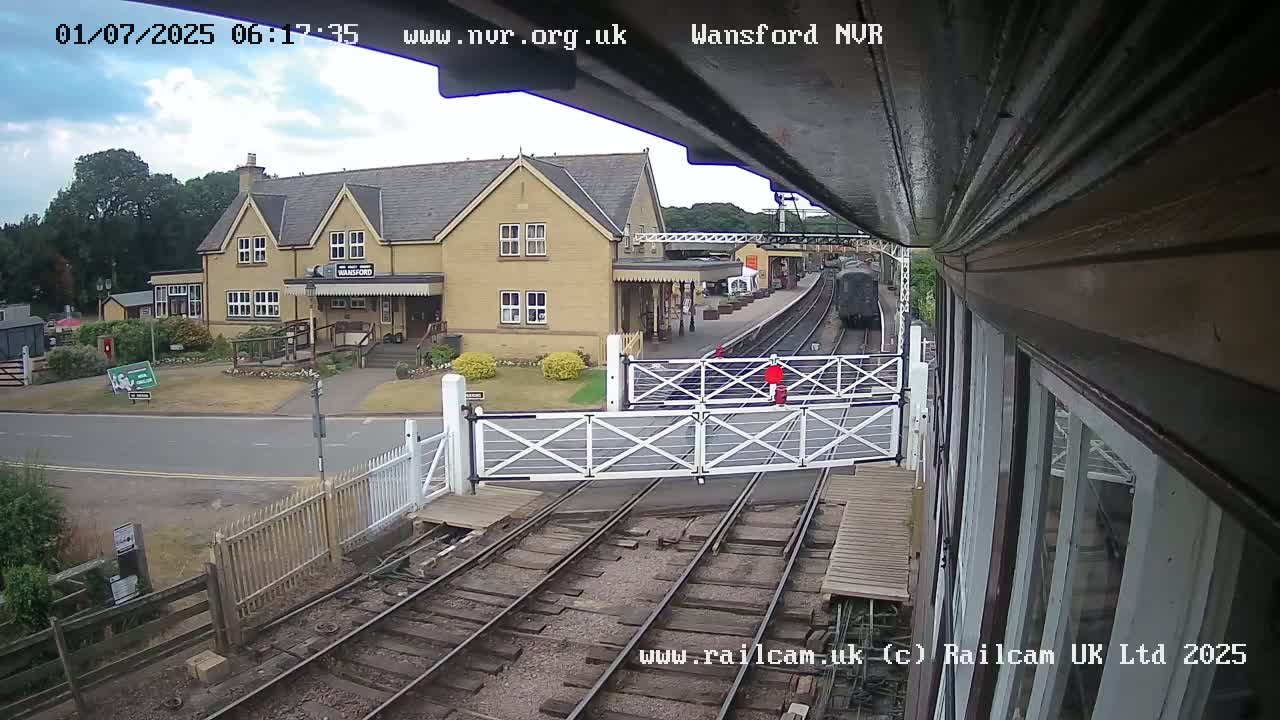 Peterborough, Nene Valley Railway, Wansford Station Live Cam - City of Peterborough, Cambridgeshire, East, England, United Kingdom