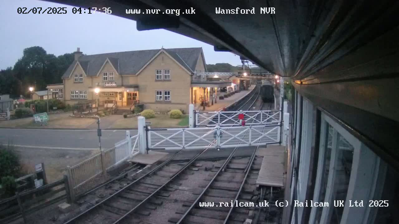 Peterborough, Nene Valley Railway, Wansford Station Live Cam - City of Peterborough, Cambridgeshire, East, England, United Kingdom