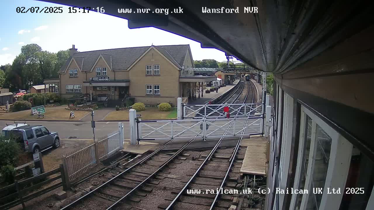 Peterborough, Nene Valley Railway, Wansford Station Live Cam - City of Peterborough, Cambridgeshire, East, England, United Kingdom