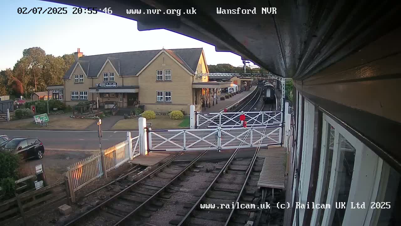 Peterborough, Nene Valley Railway, Wansford Station Live Cam - City of Peterborough, Cambridgeshire, East, England, United Kingdom