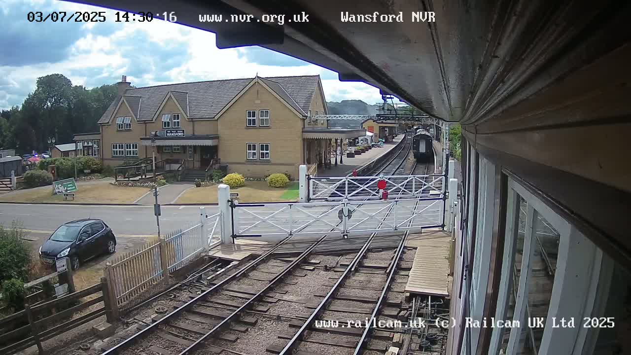 Peterborough, Nene Valley Railway, Wansford Station Live Cam - City of Peterborough, Cambridgeshire, East, England, United Kingdom