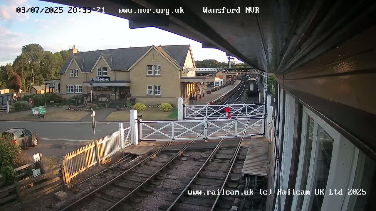 Peterborough, Nene Valley Railway, Wansford Station Live Cam - City of Peterborough, Cambridgeshire, East, England, United Kingdom