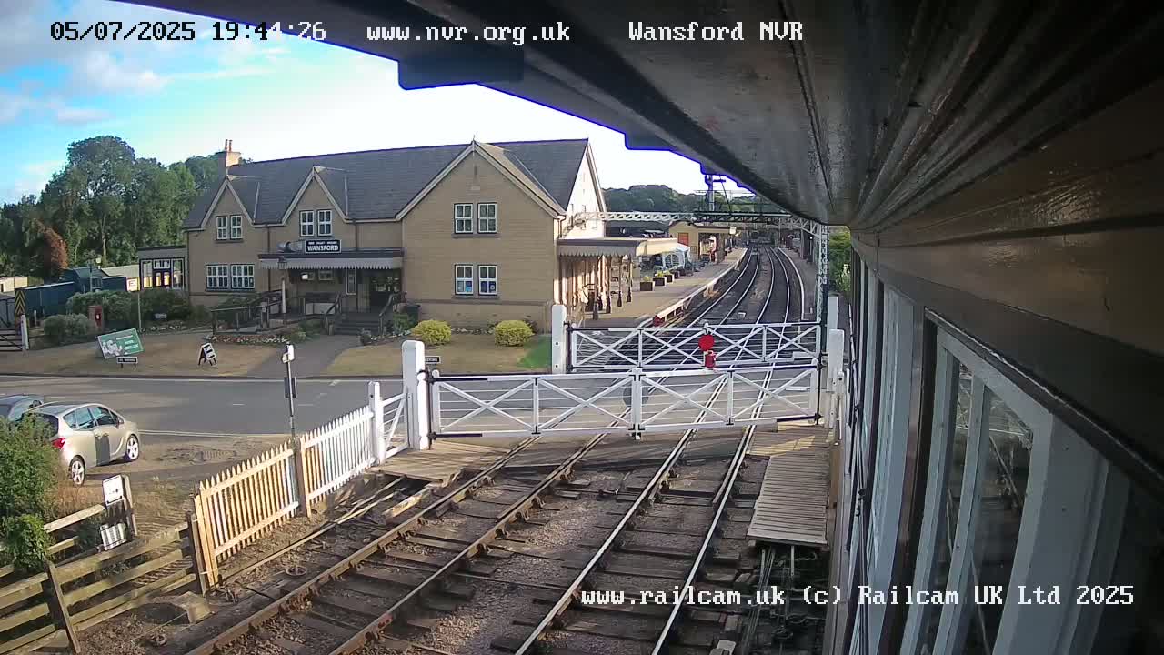 Peterborough, Nene Valley Railway, Wansford Station Live Cam - City of Peterborough, Cambridgeshire, East, England, United Kingdom