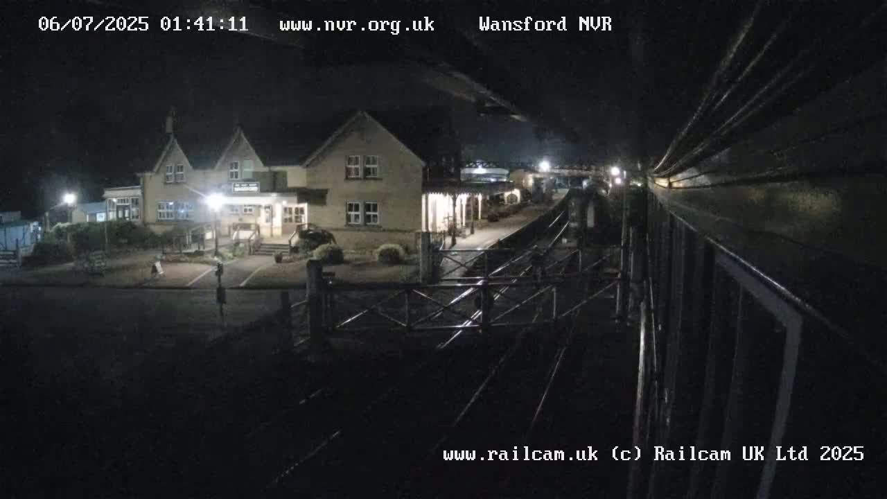 Peterborough, Nene Valley Railway, Wansford Station Live Cam - City of Peterborough, Cambridgeshire, East, England, United Kingdom