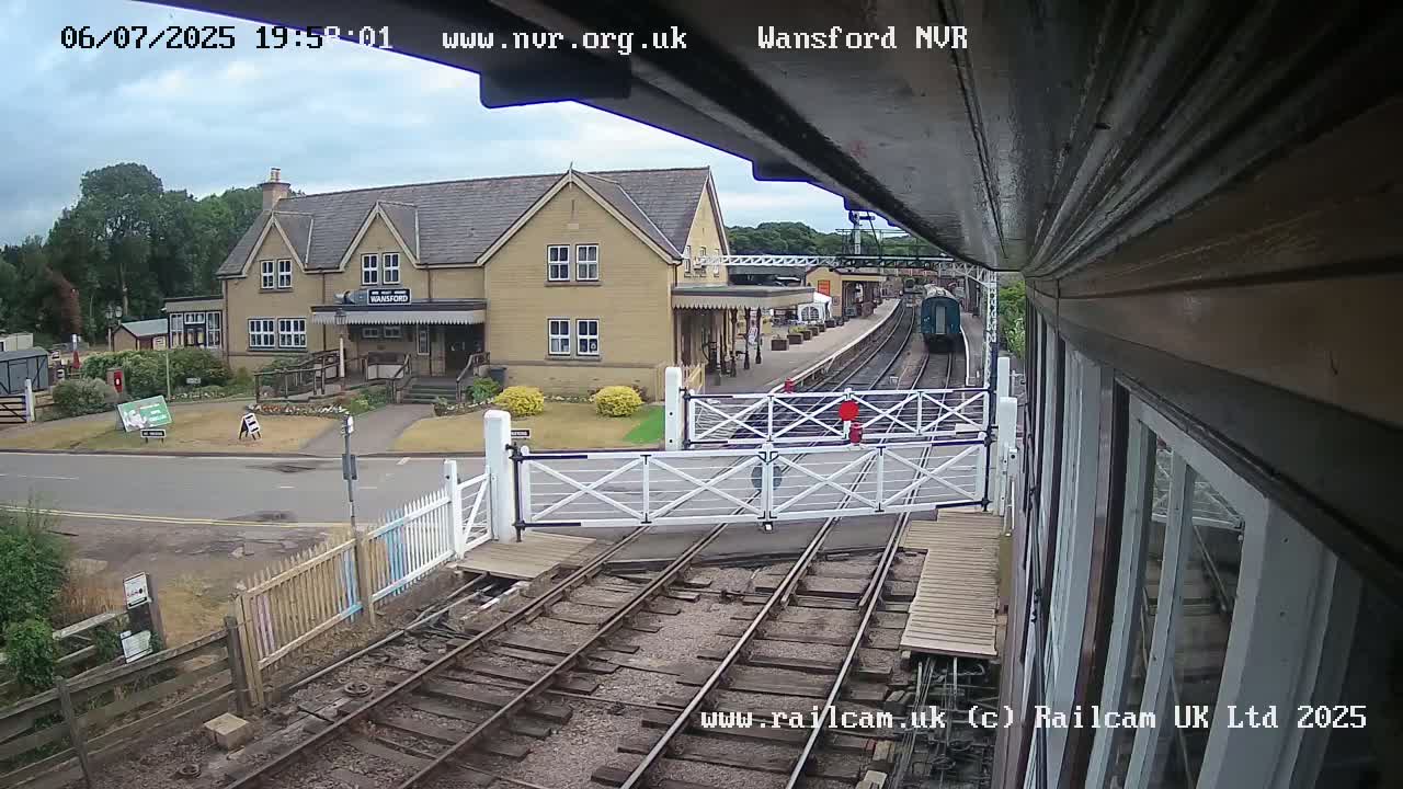 Peterborough, Nene Valley Railway, Wansford Station Live Cam - City of Peterborough, Cambridgeshire, East, England, United Kingdom