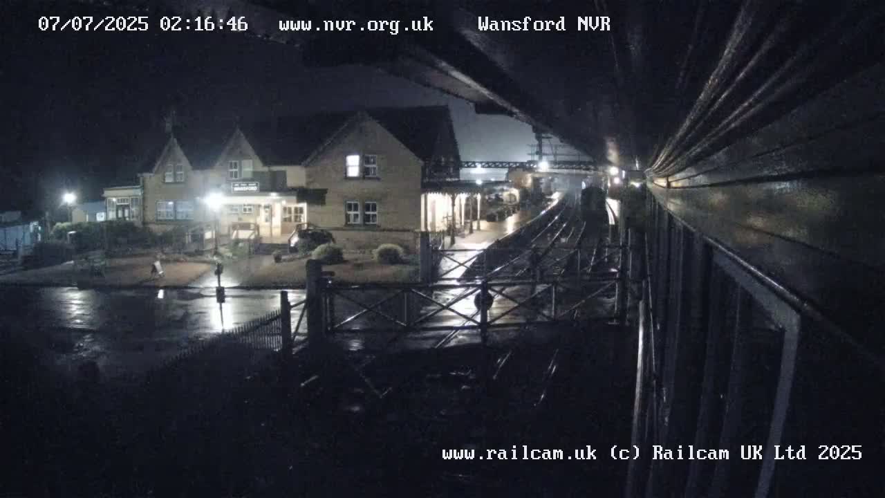Peterborough, Nene Valley Railway, Wansford Station Live Cam - City of Peterborough, Cambridgeshire, East, England, United Kingdom