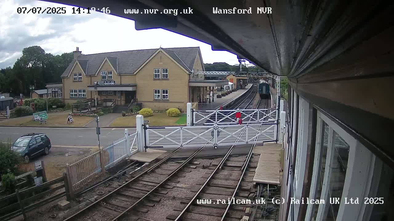Peterborough, Nene Valley Railway, Wansford Station Live Cam - City of Peterborough, Cambridgeshire, East, England, United Kingdom