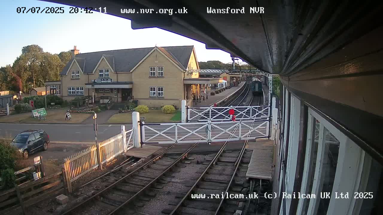 Peterborough, Nene Valley Railway, Wansford Station Live Cam - City of Peterborough, Cambridgeshire, East, England, United Kingdom