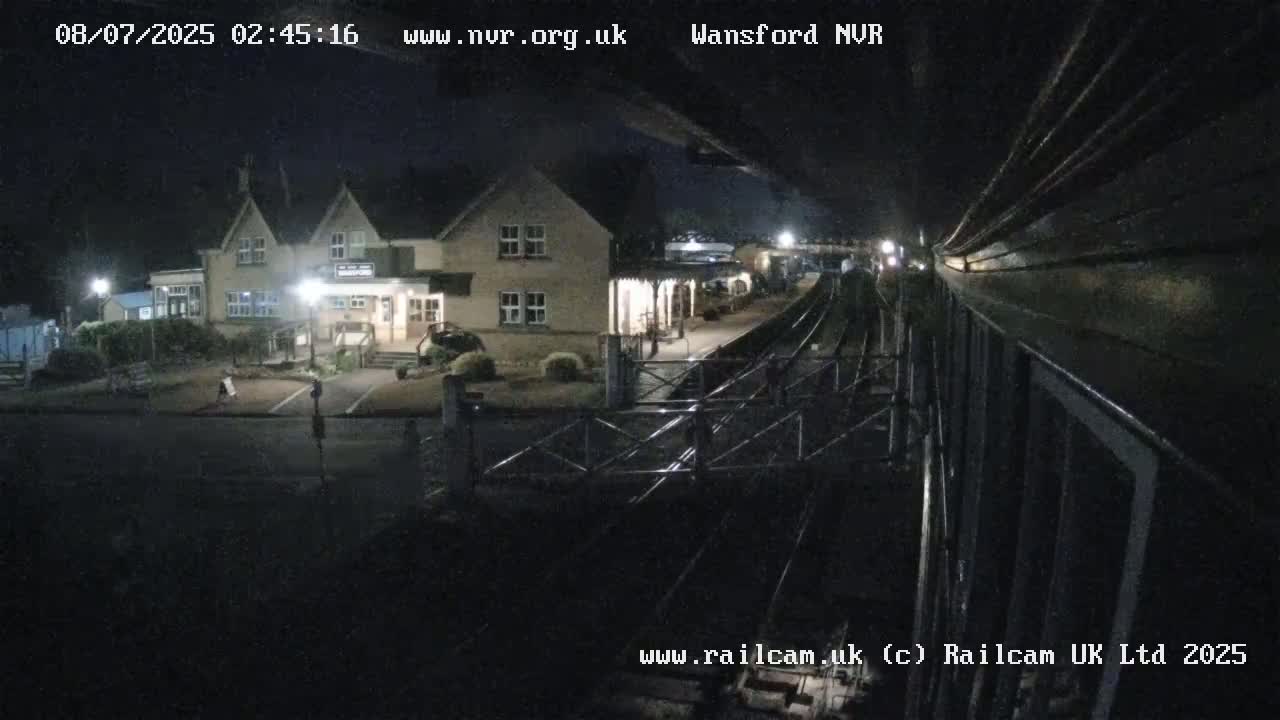 Peterborough, Nene Valley Railway, Wansford Station Live Cam - City of Peterborough, Cambridgeshire, East, England, United Kingdom