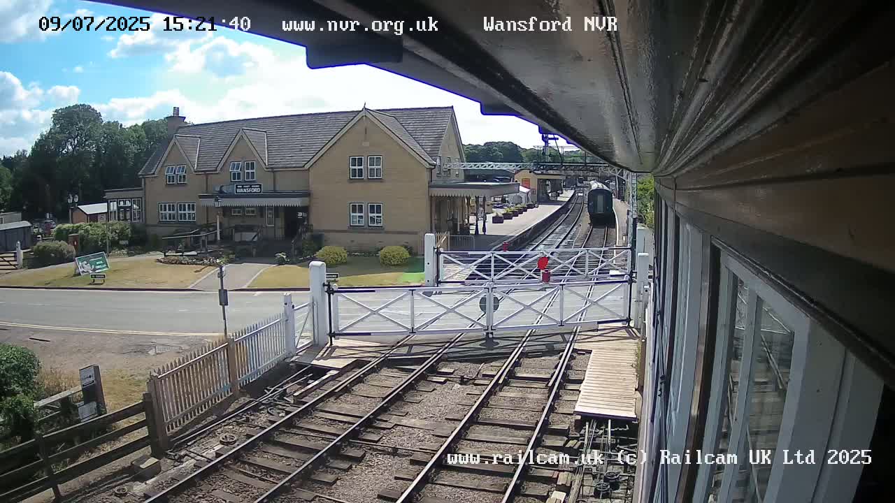Peterborough, Nene Valley Railway, Wansford Station Live Cam - City of Peterborough, Cambridgeshire, East, England, United Kingdom