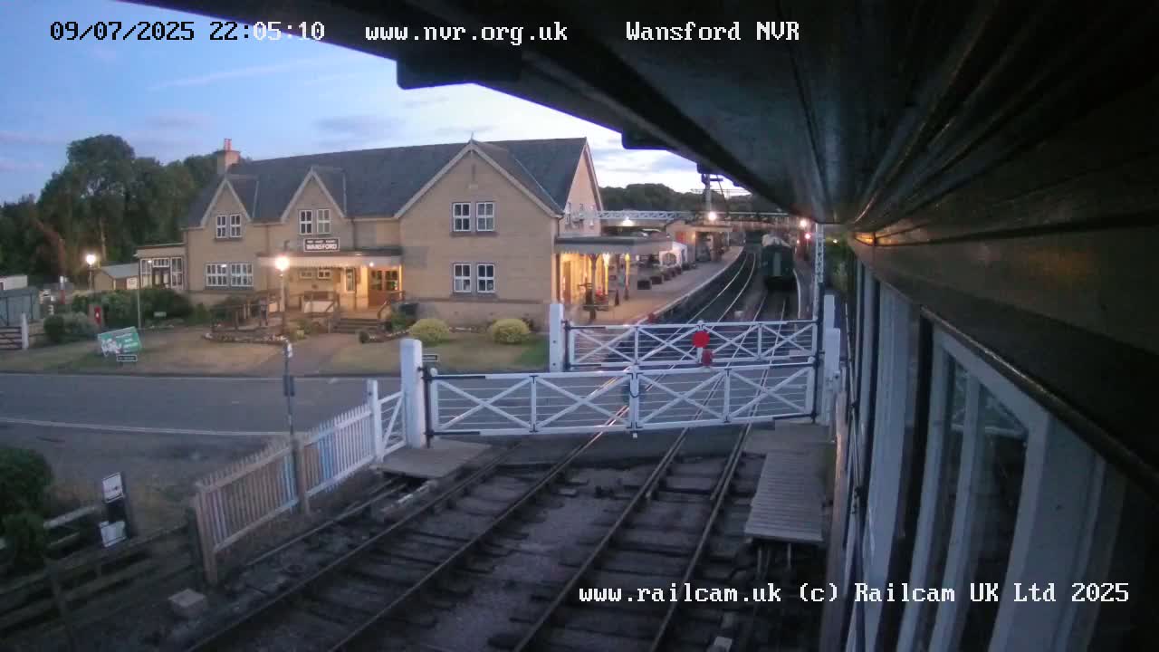 Peterborough, Nene Valley Railway, Wansford Station Live Cam - City of Peterborough, Cambridgeshire, East, England, United Kingdom