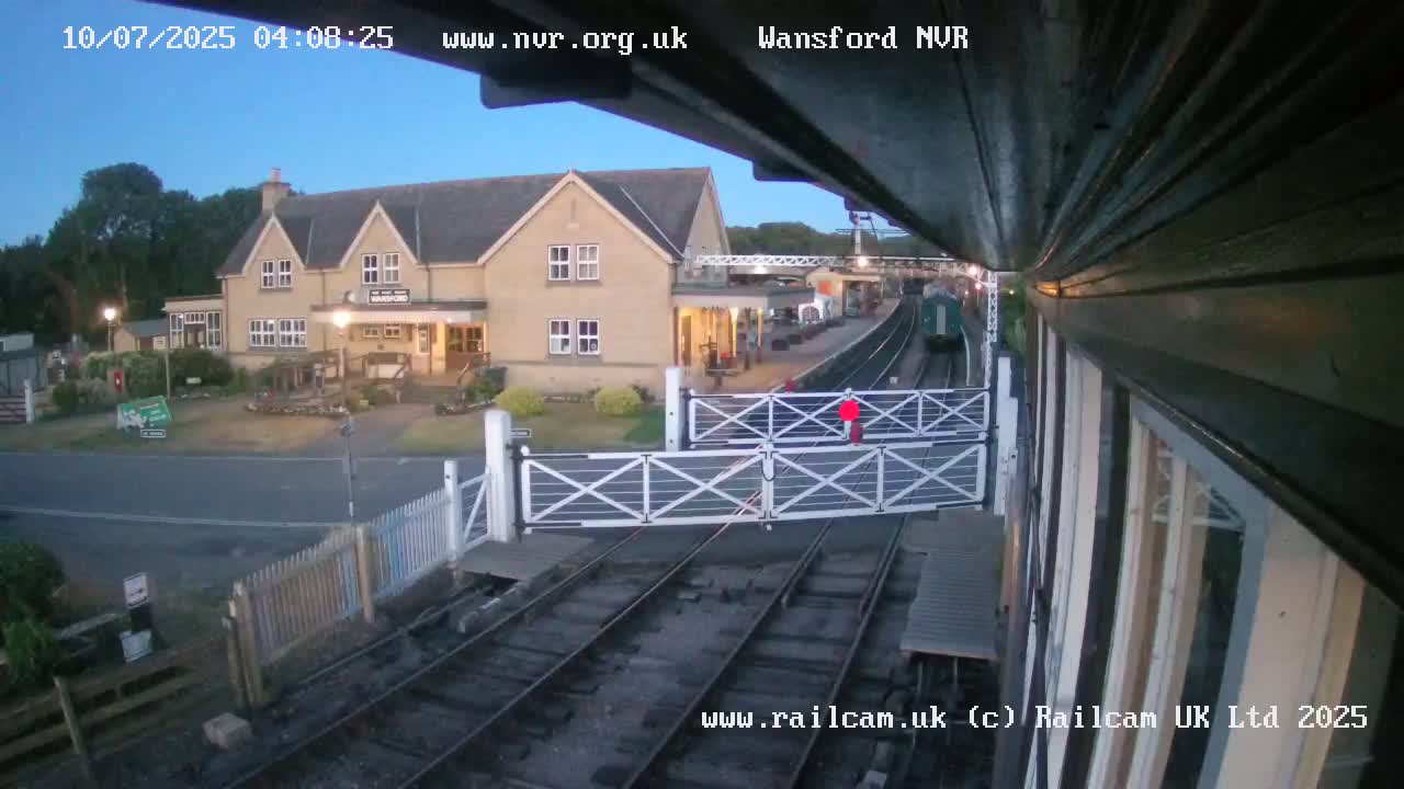 Peterborough, Nene Valley Railway, Wansford Station Live Cam - City of Peterborough, Cambridgeshire, East, England, United Kingdom