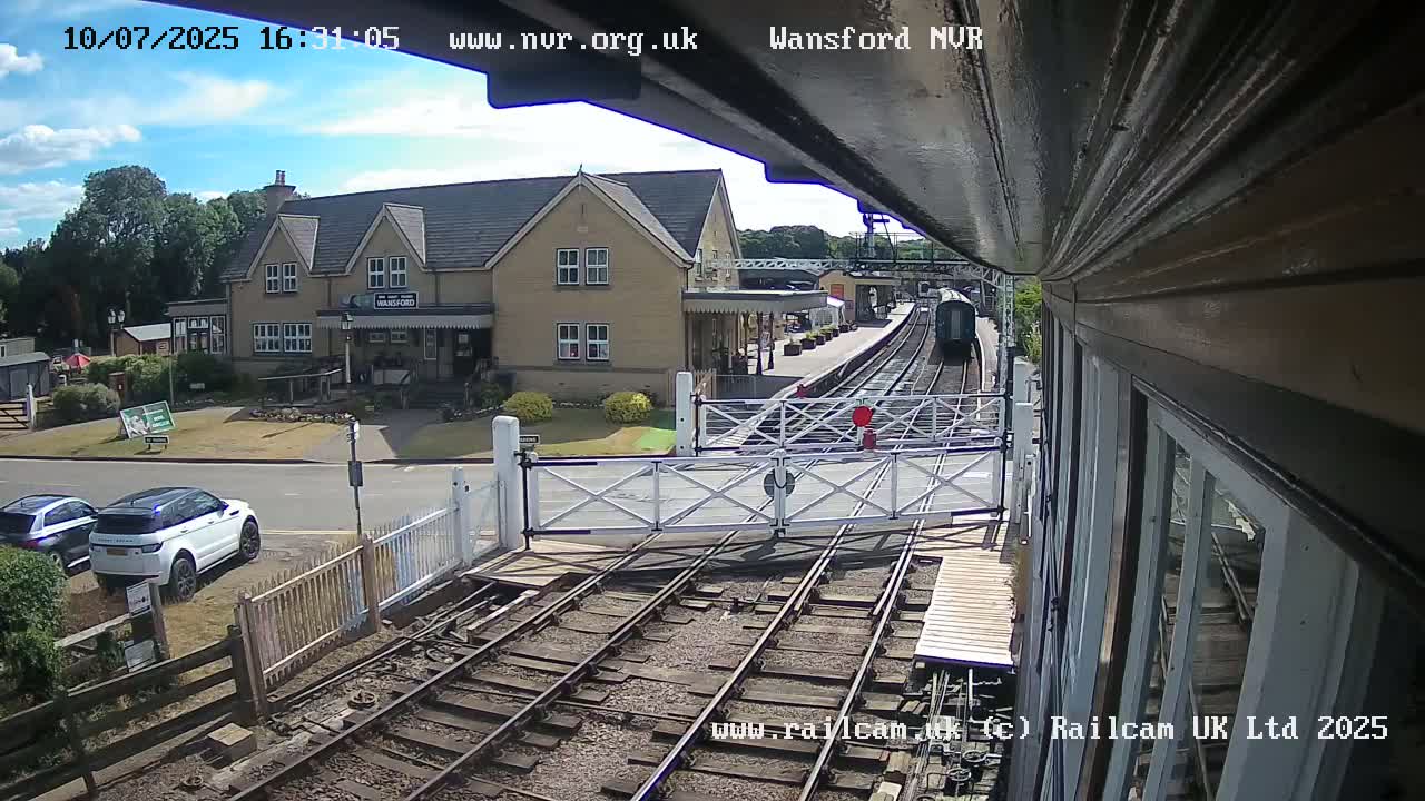 Peterborough, Nene Valley Railway, Wansford Station Live Cam - City of Peterborough, Cambridgeshire, East, England, United Kingdom