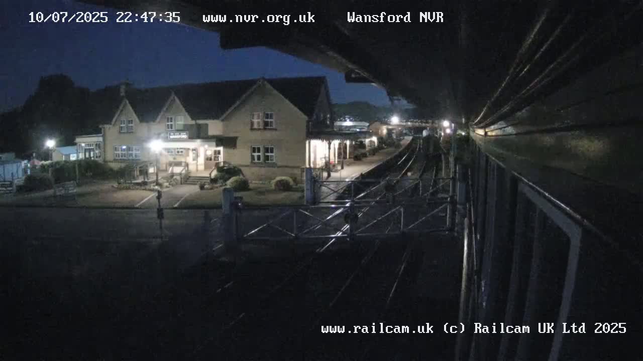 Peterborough, Nene Valley Railway, Wansford Station Live Cam - City of Peterborough, Cambridgeshire, East, England, United Kingdom