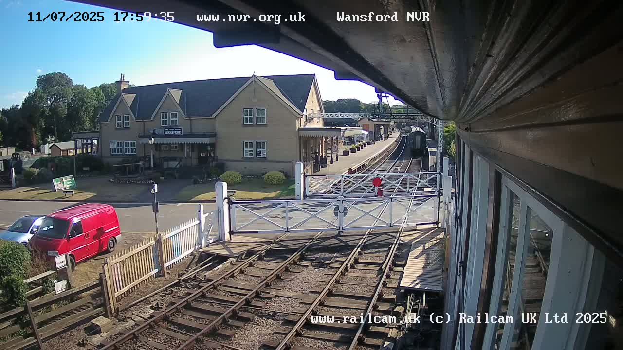 Peterborough, Nene Valley Railway, Wansford Station Live Cam - City of Peterborough, Cambridgeshire, East, England, United Kingdom