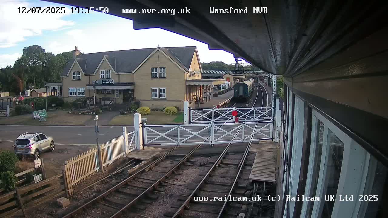 Peterborough, Nene Valley Railway, Wansford Station Live Cam - City of Peterborough, Cambridgeshire, East, England, United Kingdom