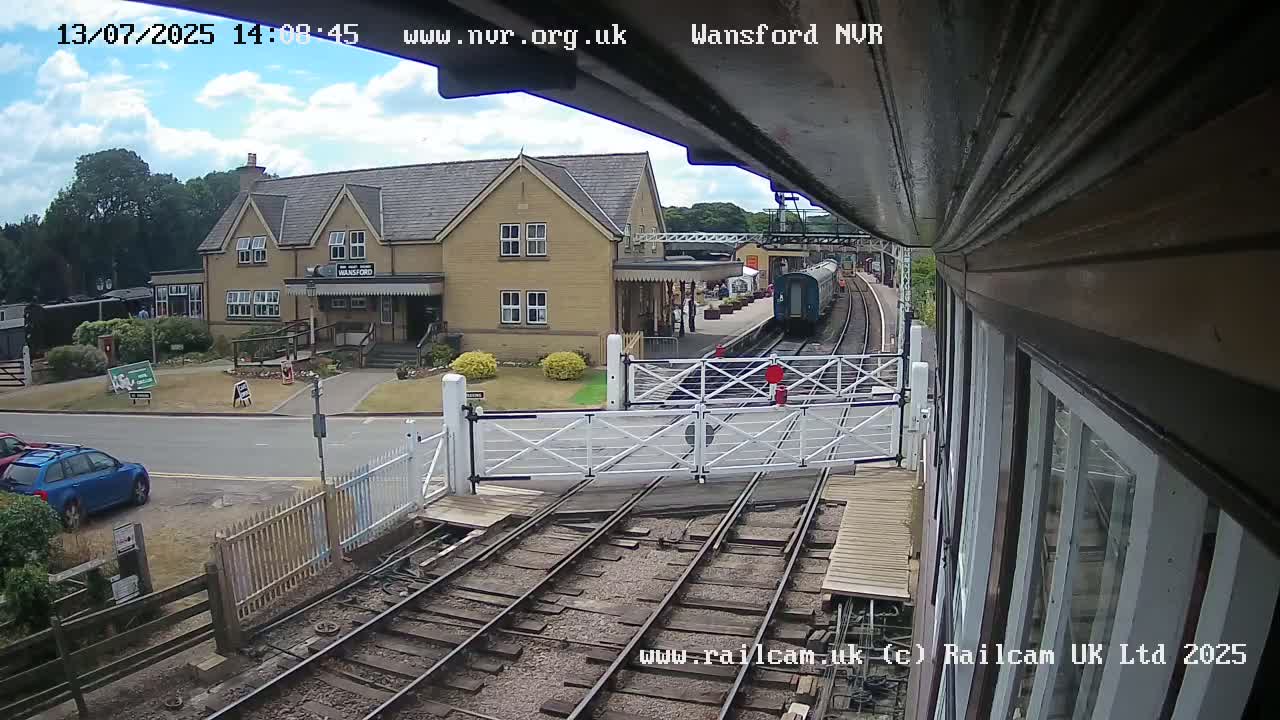 Peterborough, Nene Valley Railway, Wansford Station Live Cam - City of Peterborough, Cambridgeshire, East, England, United Kingdom